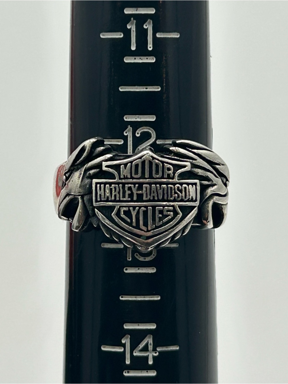 Sterling Silver Harley-Davidson Men’s Ring - Picture 13 of 13